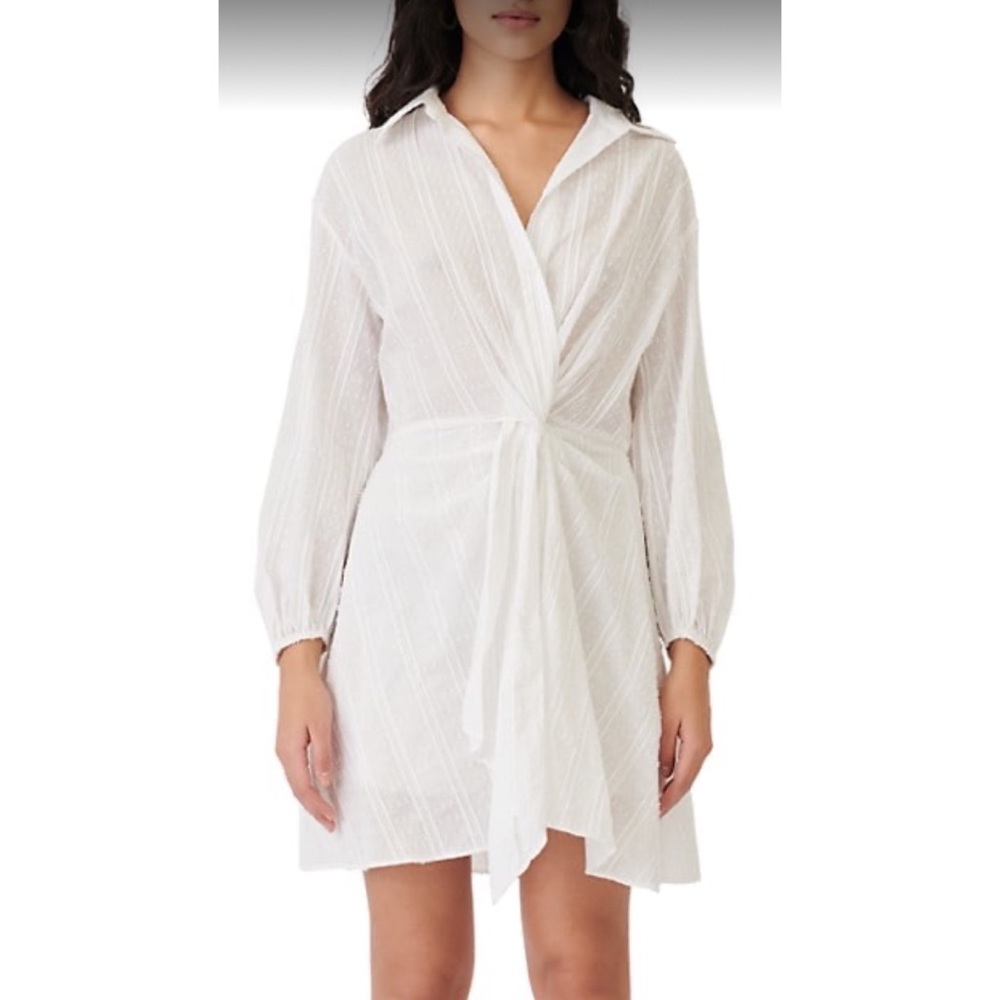 Maje White Mini Dress